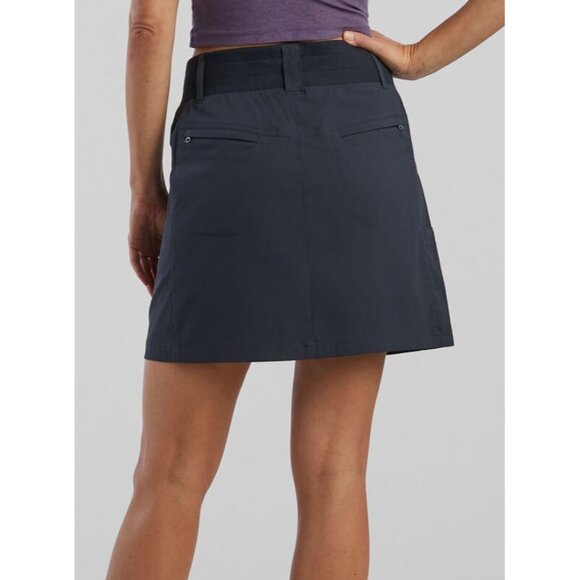 Title Nine Black Clamber Hiking Skort Skirt Women's 6 - Picture 11 of 15